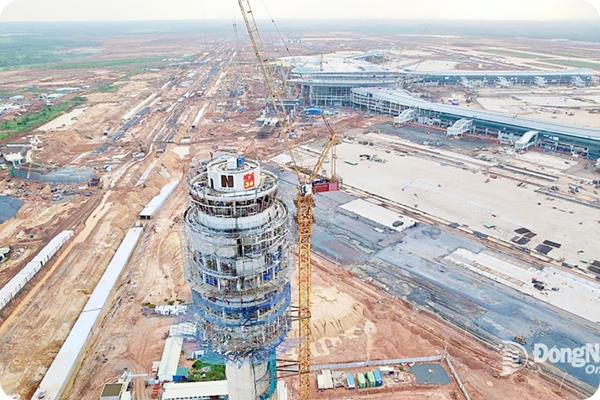 “20 ngày về đích” tại sân bay Long Thành nước rút hoàn thiện hạng mục quản lý bay