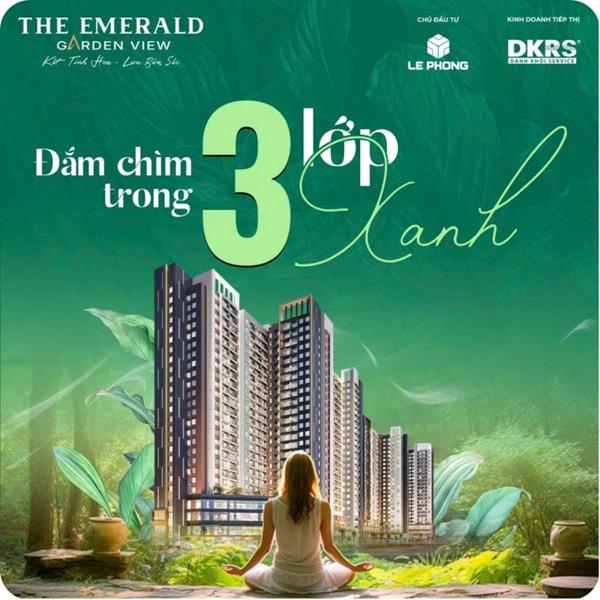 3 Lớp Xanh Kiến Tạo Không Gian Sống Tại The Emerald Garden View