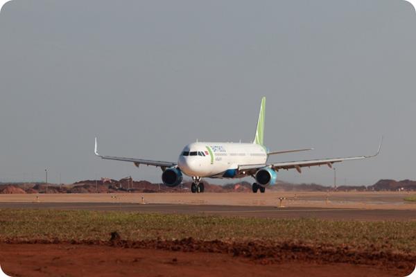 Bamboo Airways đón chuyến bay đầu tiên tại sân bay Long Thành