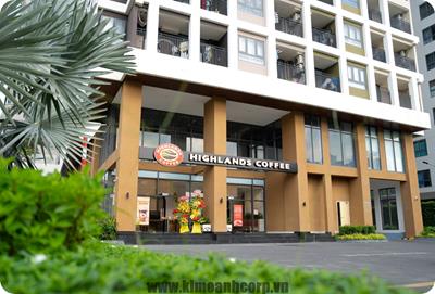 Highlands Coffee ra mắt tại khu Căn hộ The East Gate của Kim Oanh Group