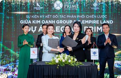 Kim Oanh Group ký kết hợp tác với G.Empire Land tại Hà Nội