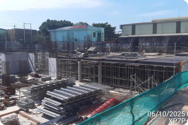 Cập nhật tiến độ AK Tower ngày 08/10/2025