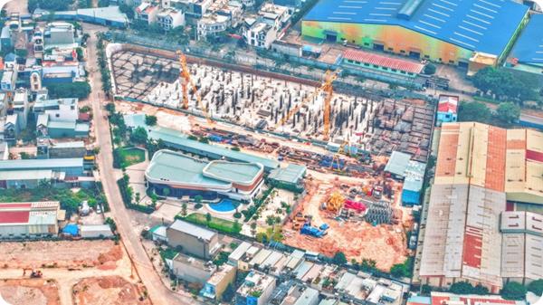 Cập nhật tiến độ dự án A&K Tower tại An Phú, TP.HCM