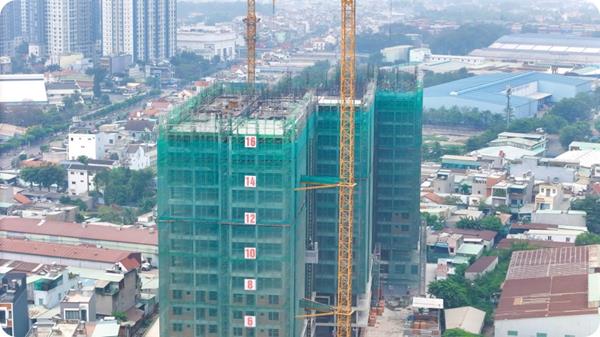 Cập nhật tiến độ dự án TT AVIO: Công trình vươn tới tầng 16, đảm bảo đúng lộ trình
