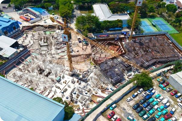 Cập nhật tiến độ Setia Edenia mới nhất: Công trường tăng tốc, dần hoàn thiện phần móng và hầm