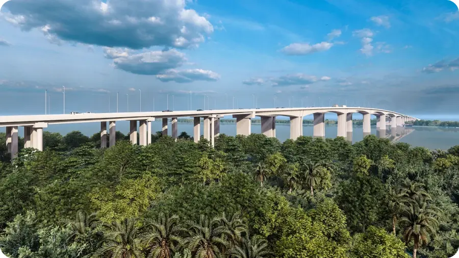 Cầu Long Thành 2 tăng tốc thi công, gỡ điểm nghẽn giao thông phía Đông TP.HCM