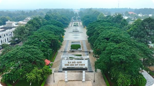Dầu Giây Tọa độ liên kết vùng Đông Nam Bộ