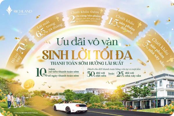 Đón sóng hạ tầng – Đầu tư sinh lời bền vững tại Richland Residence