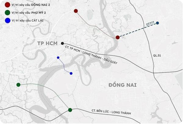 Đồng Nai chốt ngày động thổ hai cây cầu gần 30.000 tỷ nối TP.HCM