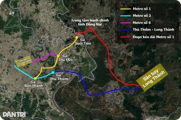 Đồng Nai lập tổ công tác triển khai metro Suối Tiên – Long Thành