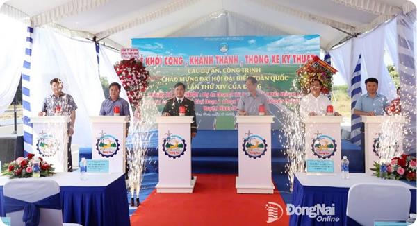 Đồng Nai thông xe kỹ thuật đoạn 2 đường 25C, mở rộng kết nối hạ tầng liên vùng