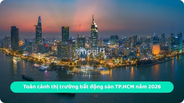 Hạ tầng dẫn dắt bất động sản TP.HCM năm 2026