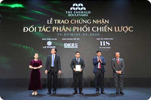 Hơn 55 đối tác phân phối chiến lược hội tụ, The Emerald Boulevard sẵn sàng “khởi tạo hào quang” trên thị trường