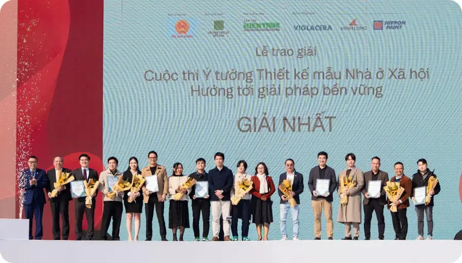 Kim Oanh Group đoạt giải Nhất cuộc thi thiết kế nhà ở xã hội