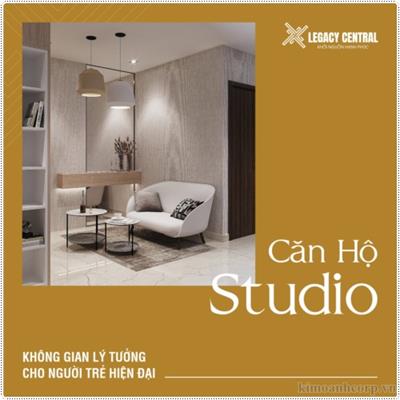 LEGACY CENTRAL VỚI SẢN PHẨM CĂN HỘ STUDIO DÀNH CHO NGƯỜI TRẺ HIỆN ĐẠI