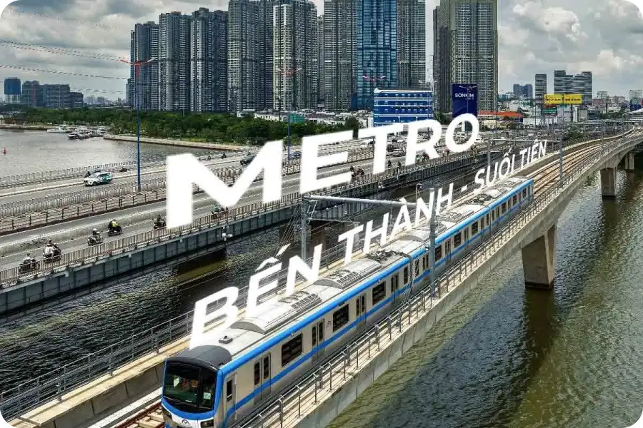 Metro TP.HCM tăng tốc: Cơ hội bứt phá cho bất động sản dọc tuyến kết nối