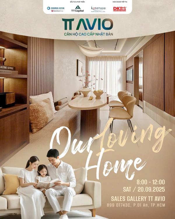 Our Loving Home – Trải nghiệm tổ ấm chuẩn Nhật tại TT AVIO