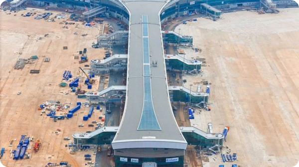 Sân bay Long Thành tăng tốc thi công, hạ tầng dần hiện hữu