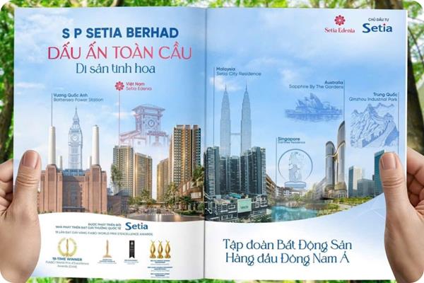 Setia Edenia Dấu ấn tinh hoa toàn cầu từ SP Setia Berhad tại Bình Dương