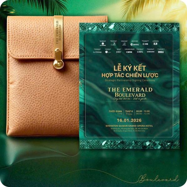 The Emerald Boulevard ký kết hợp tác chiến lược, mở ra giai đoạn phát triển mới