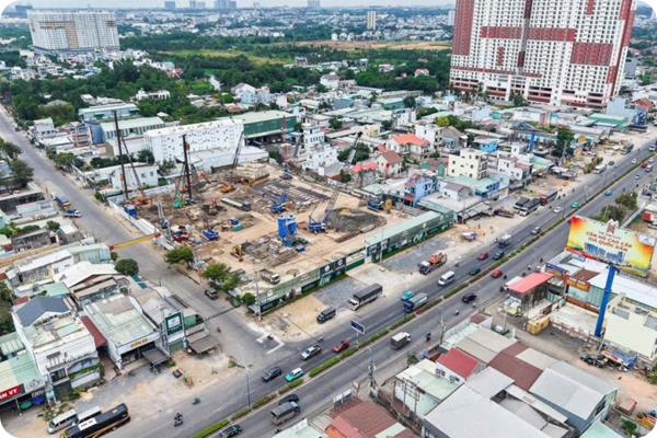 The Emerald Boulevard tăng tốc thi công: Lộ diện “điểm sáng” mới trên trục Quốc lộ 13