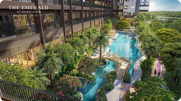 The Emerald Garden View Căn hộ xanh giá mềm giữa “tâm” Thuận An
