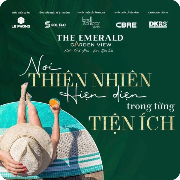 The Emerald Garden View hông gian sống xanh chuẩn resort tại Thuận An