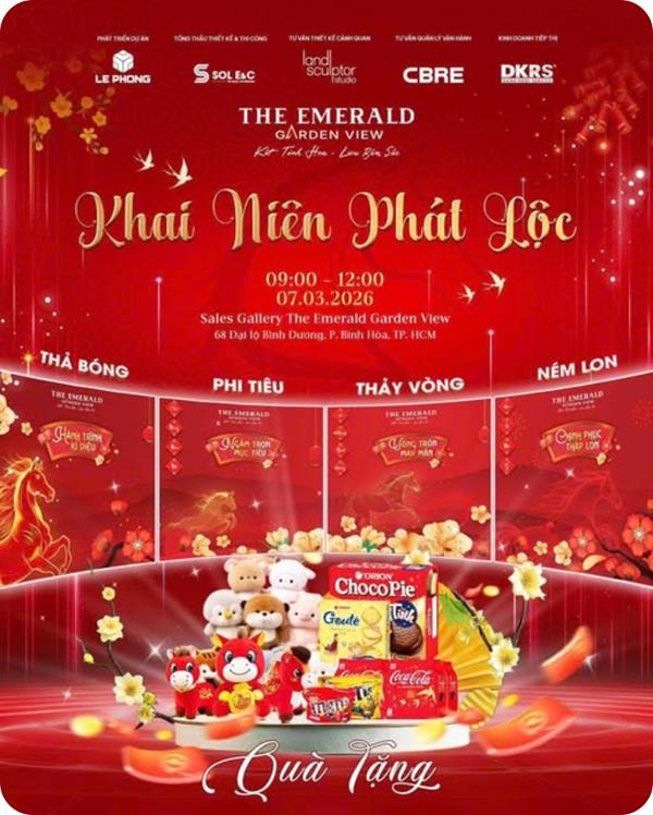 The Emerald Garden View khai xuân giai đoạn 2