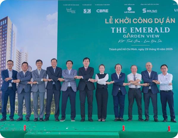 The Emerald Garden View – Mảnh ghép tiếp nối chuỗi căn hộ “Emerald” của Lê Phong Group