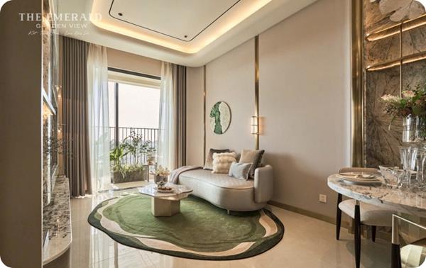 The Emerald Garden View “Tỷ lệ vàng” mặt bằng tạo nên giá trị sống vượt trội
