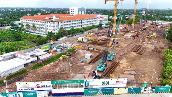 Tiến độ Emerald Garden View tháng 27/2/2026 mới nhất