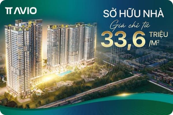 TT AVIO: Cơ hội sở hữu nhà thành phố từ 33,6 triệu đồng/m²