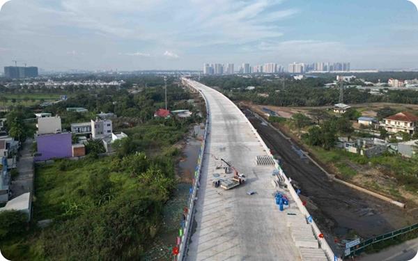 Vành đai 3 TP.HCM thi công xuyên Tết Nguyên đán Bính Ngọ