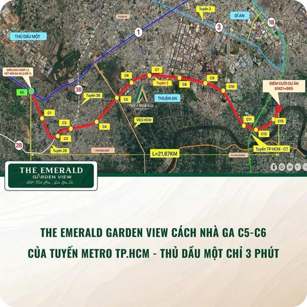 Vì sao The Emerald Garden View được xem là điểm sáng đầu tư tại Thuận An?