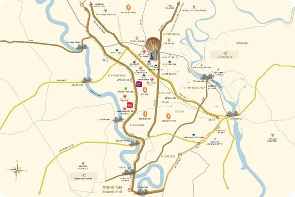 Vị trí căn hộ A&K Tower có đáng để đầu tư?