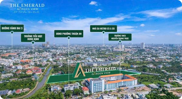 Vị trí The Emerald Garden View có đáng để đầu tư? Phân tích tiềm năng từ hạ tầng tiện ích kết nối