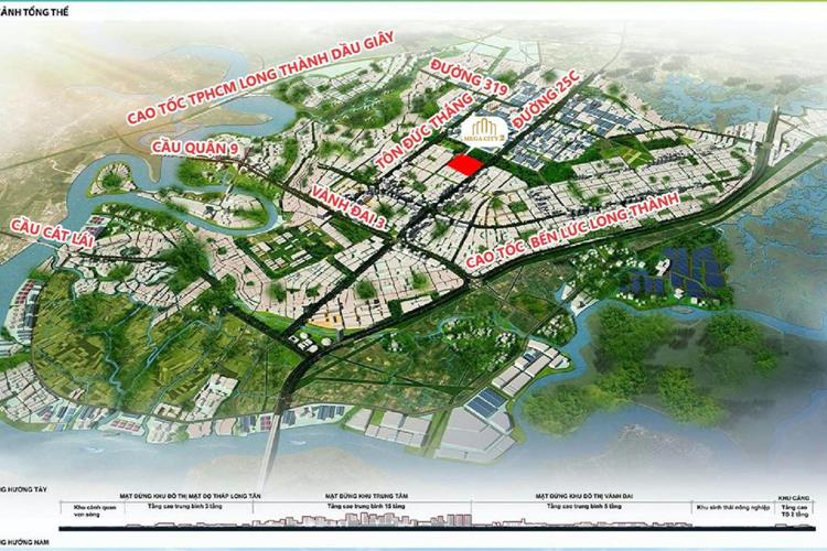 Các tuyến giao thông trọng điểm của dự án Mega City 2 Nhơn Trạch, Đồng Nai