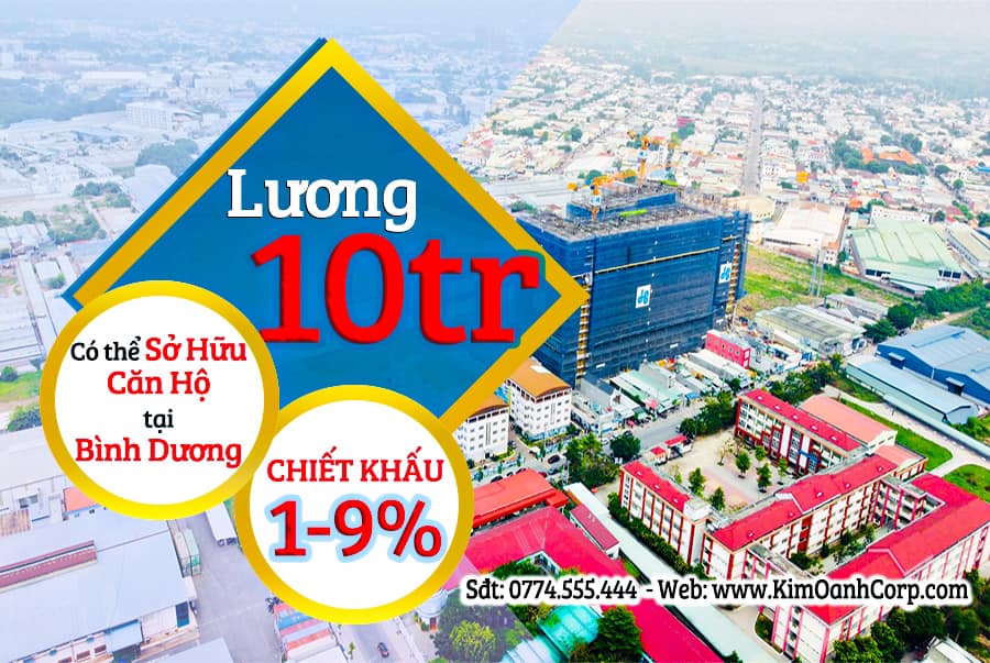 Sở hữu Căn Hộ Legacy Central chỉ từ 160 triệu, thu nhập hằng thứ từ 7 đến 10 triệu đã có ngay nơi an cư, tổ ấm cho riêng mình tại Trung Tâm Thành Phố Thuận An.