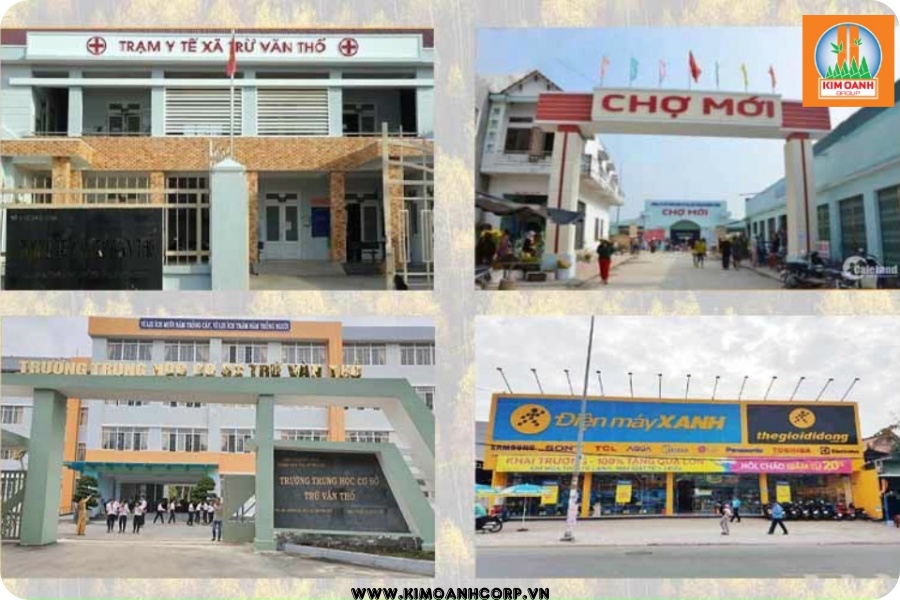Hệ thống tiện ích xung quanh New Land Bàu Bàng.